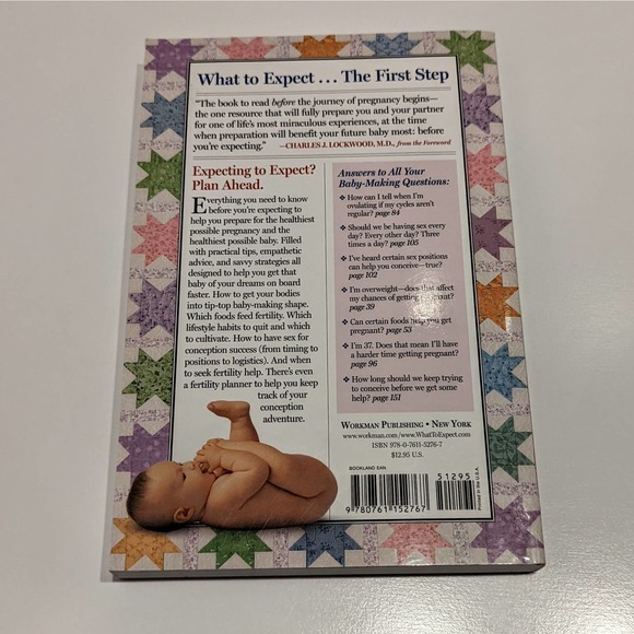 What To Expect Before You're Expecting & First Year (Paperback) - Baby Books Lot - Picture 9 of 12
